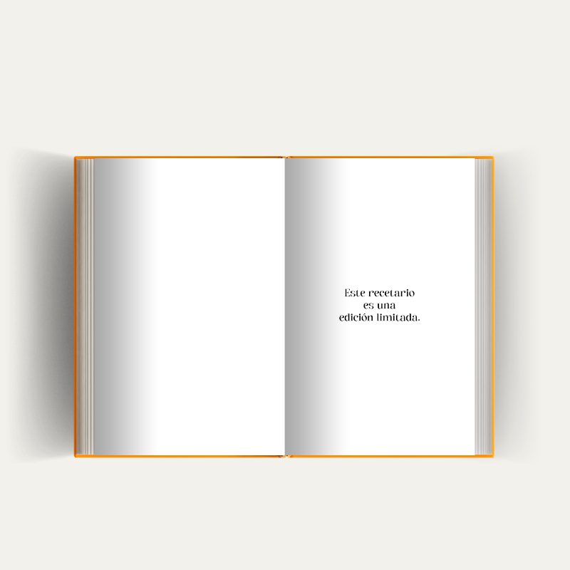 primeras paginas recetario