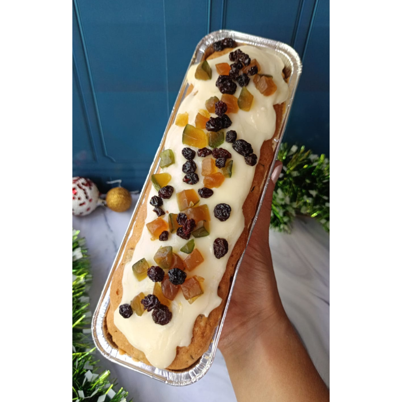 budin de frutas
