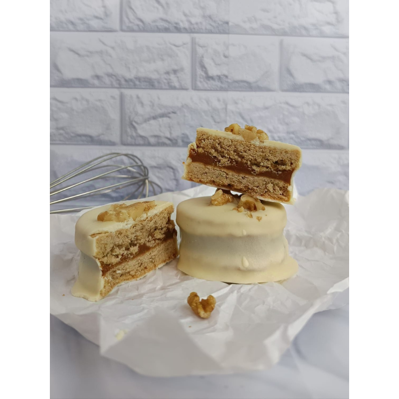 alfajores de nuez interior
